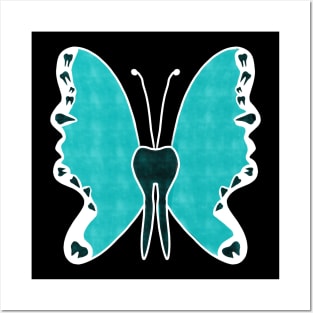 Molar Butterfly 3 Posters and Art